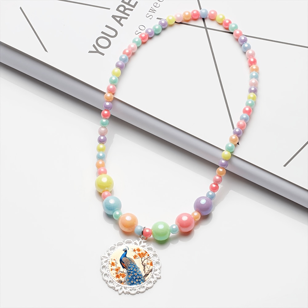 2pcs Cute Random Color Women's Jewelry Set